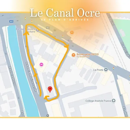 Апартаменты Le Canal Ocre - Netflix - Parking Couvert *